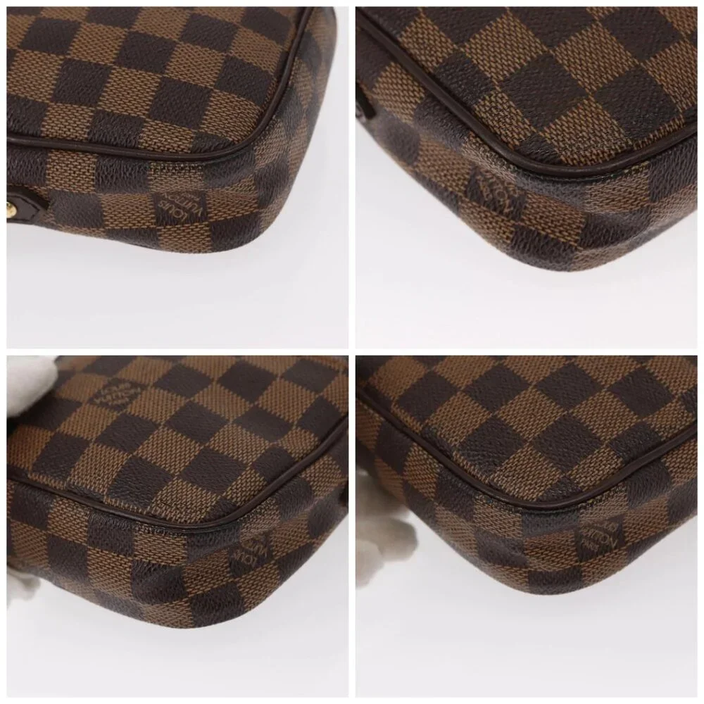 LOUIS VUITTON Damier Ebene lift Shoulder Bag N60009 LV Auth 155010